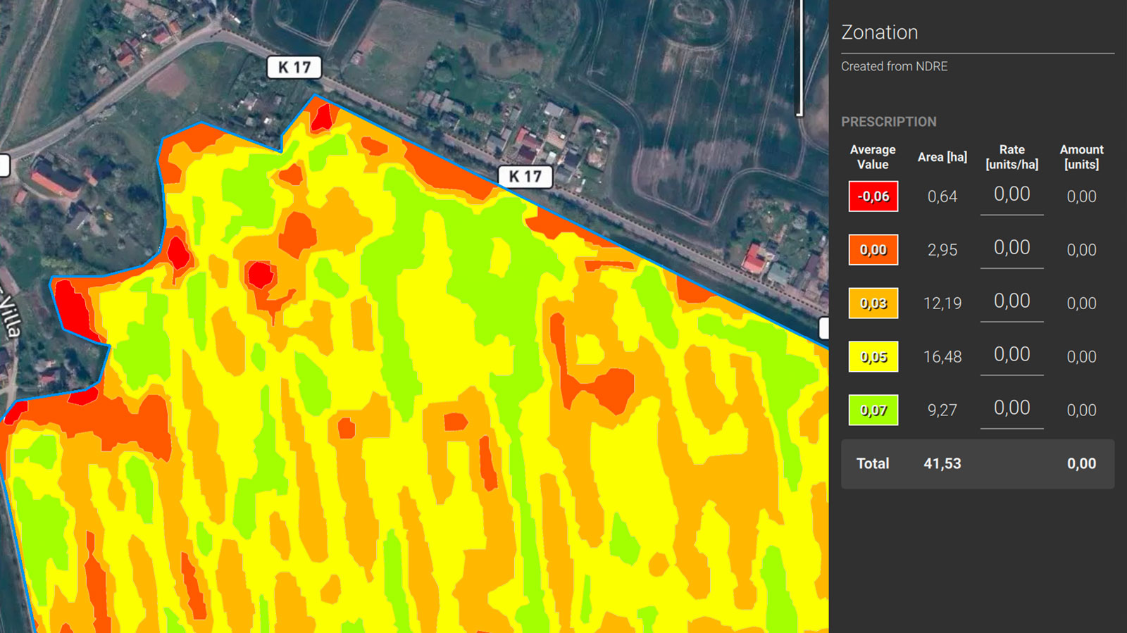 How tractors use prescription maps